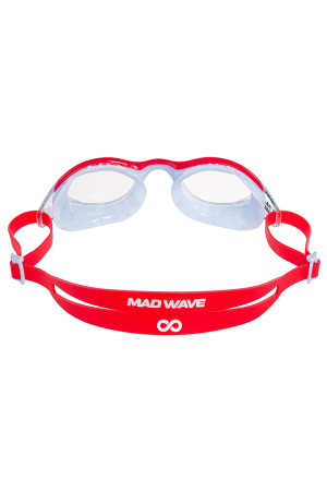 Очки для плавания Hydro Flex Nano (прозрачные; Красный)